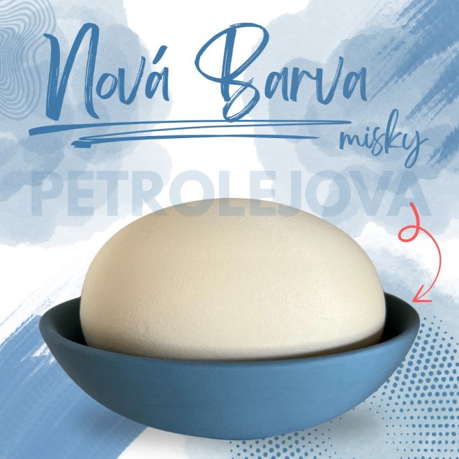 🌊 NOVÁ BARVA JE TADY! 🌊 Petrolejová miska pro vonný kámen - elegantní barva pro váš domov ✨ Tahle barva je prostě WOW! 💙...